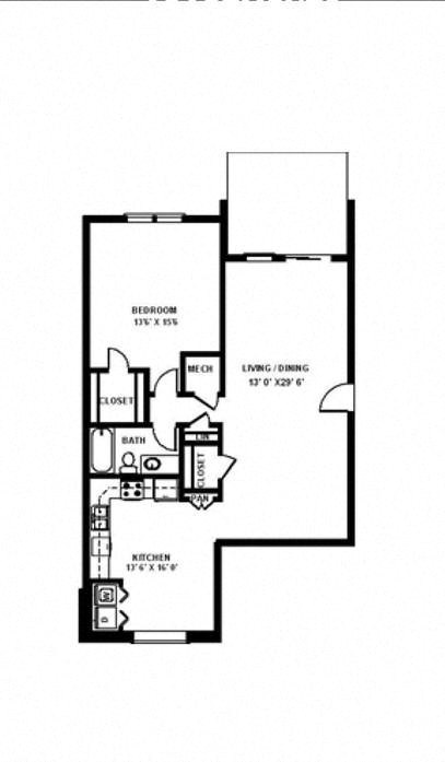 Belson 1 bed 1 bath 1020 square feet at Coach House Apartments, Kansas City, 64131, Missouri